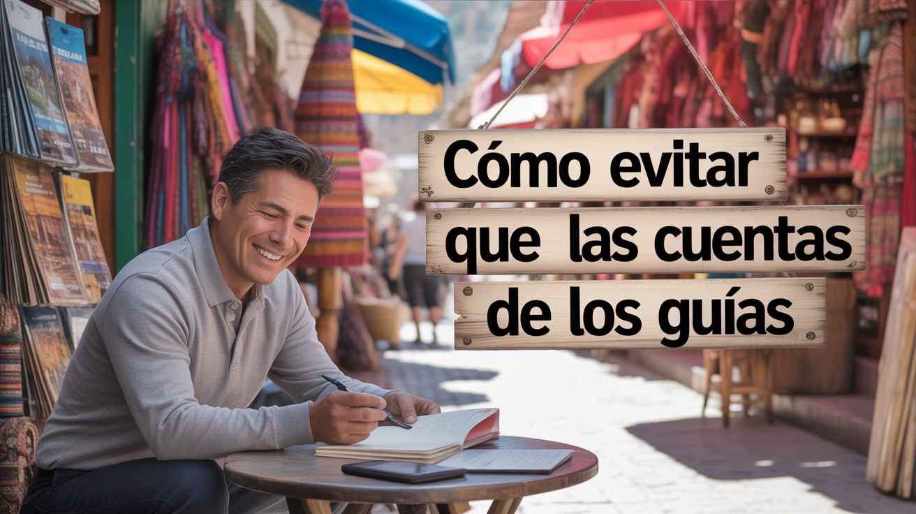 Cómo evitar que las cuentas de los guías no cuadren al final del día