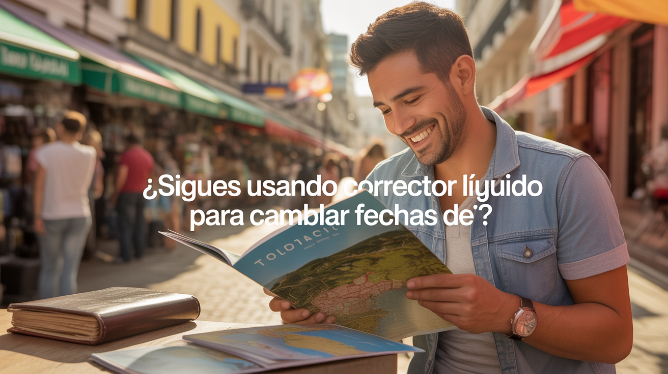 ¿Sigues usando corrector líquido para cambiar fechas de tours?