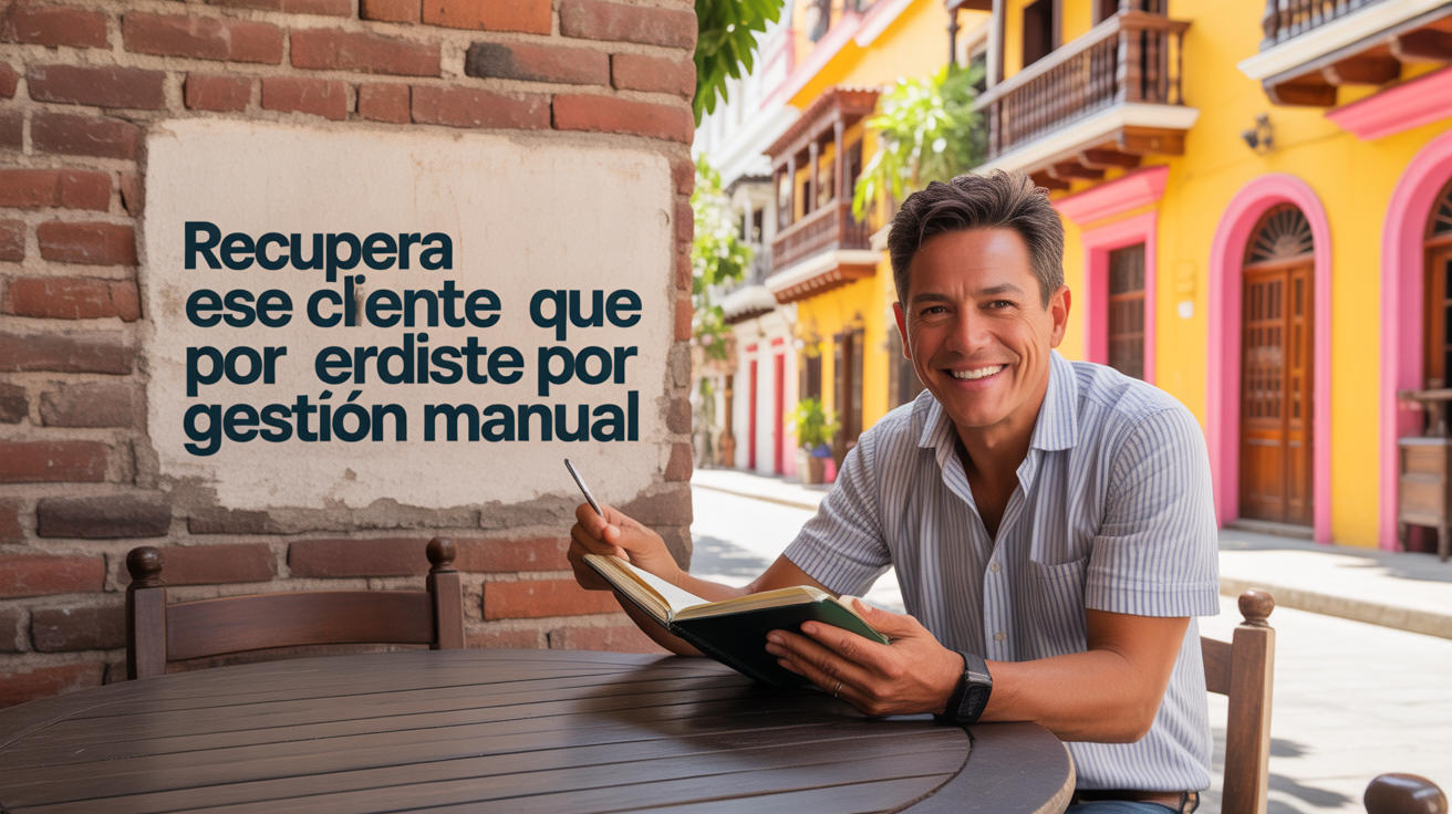 Recupera ese cliente que perdiste por gestión manual con Tour Agency App