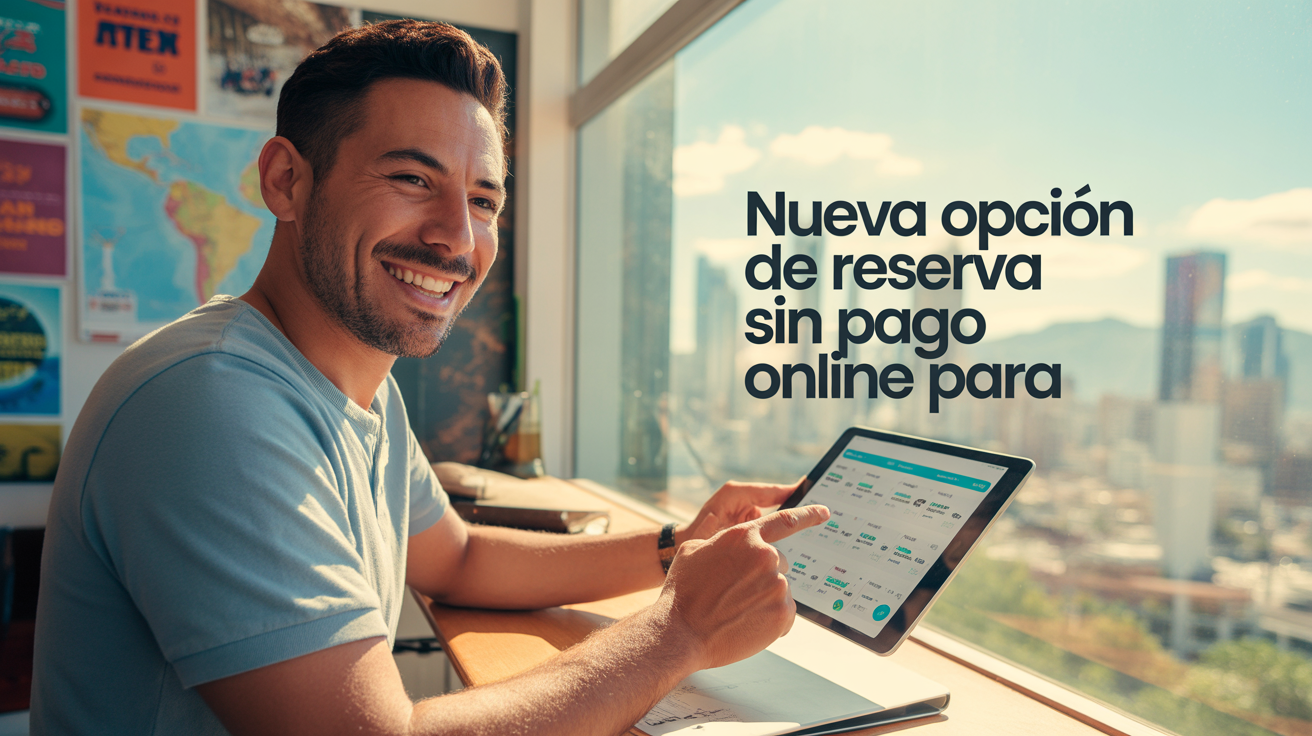 Nueva opción de reserva sin pago online para actividades y equipos