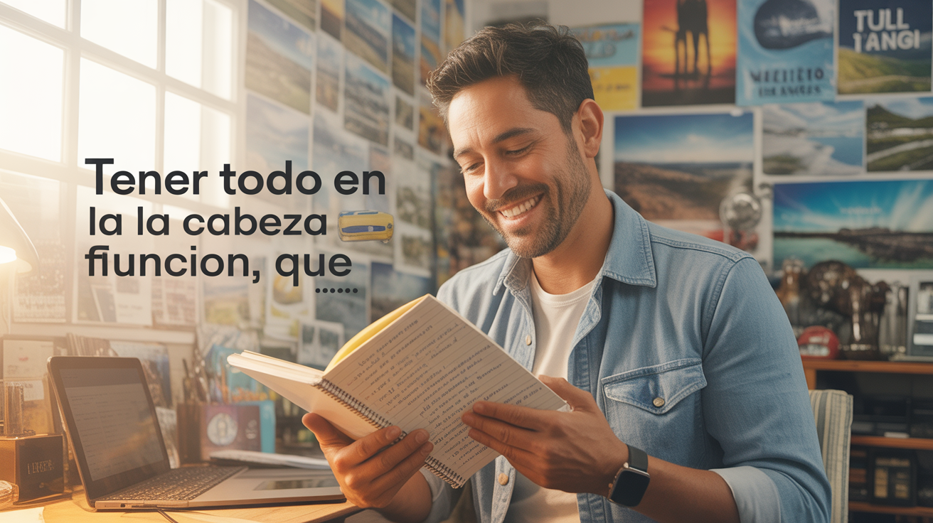 Tener todo en la cabeza funciona, hasta que se te olvida algo