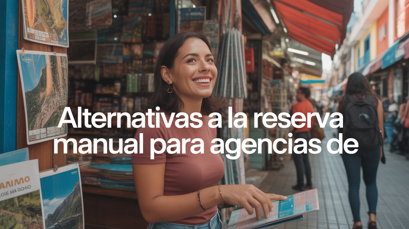 Alternativas a la reserva manual para agencias de turismo: ¡Automatiza ya!