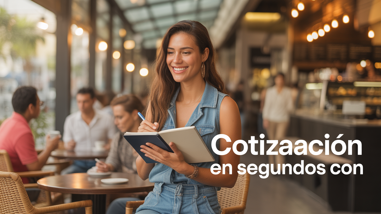Cotización formal en segundos con Tour Agency App