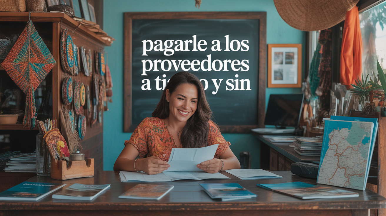 Pagarle a los proveedores a tiempo y sin errores con Tour Agency App