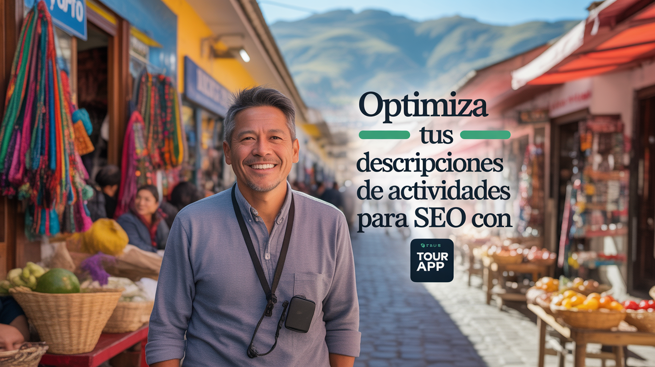 Optimiza tus Descripciones de Actividades para SEO con Tour Agency App