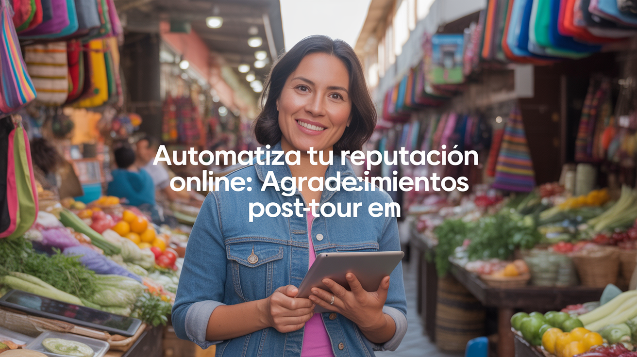 Automatiza tu Reputación Online: Agradecimientos Post-Tour en Tour Agency App