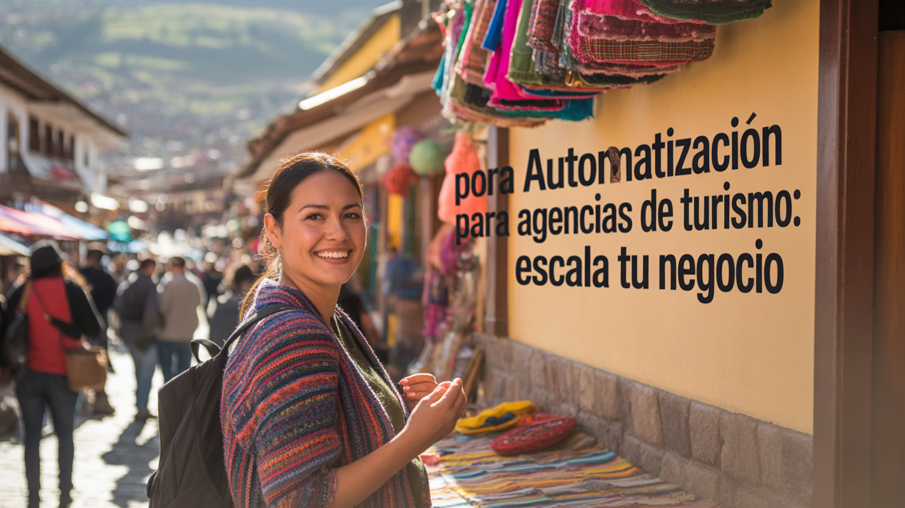 Automatización para agencias de turismo: Escala tu negocio con Tour Agency App