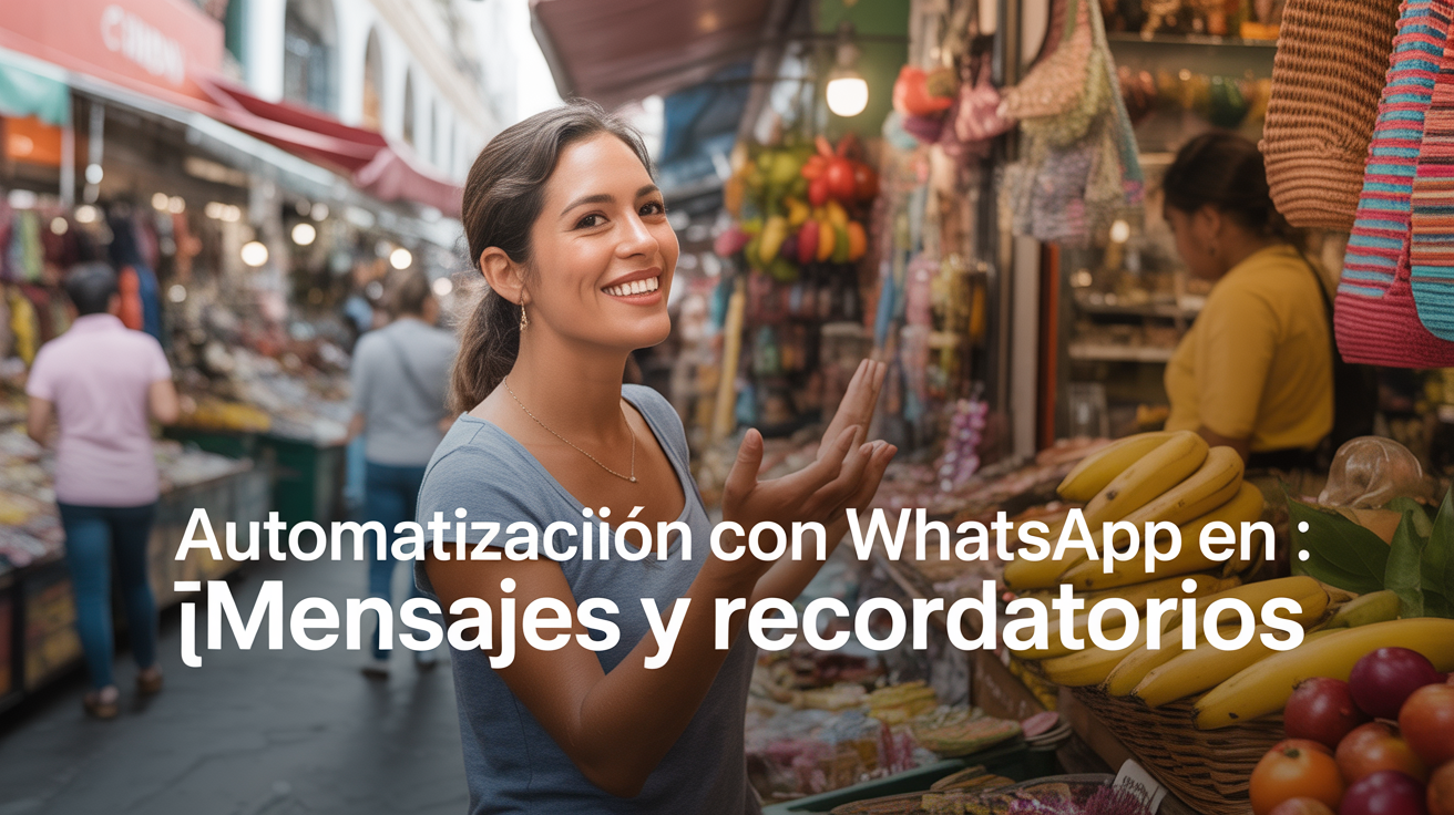 Automatización con WhatsApp en Tour Agency App: ¡Mensajes y Recordatorios Inteligentes!