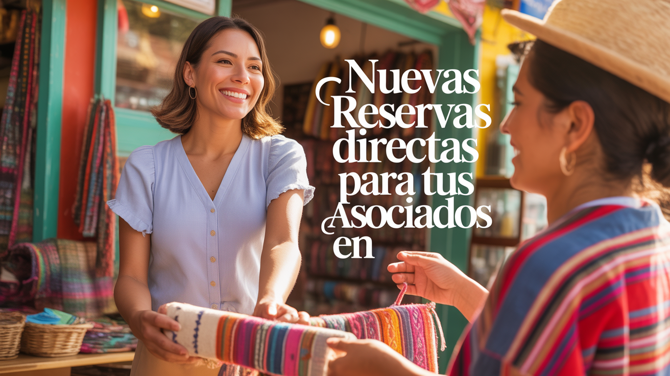 Nuevas Reservas Directas para tus Asociados en Tour Agency App